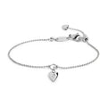 Bracciale Marlù donna Catena a sfere con cuore pendente