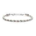 Bracciale Marlù Uomo catena corda 5mm
