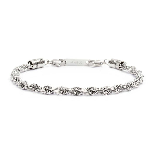 Bracciale Marlù Uomo catena corda 5mm