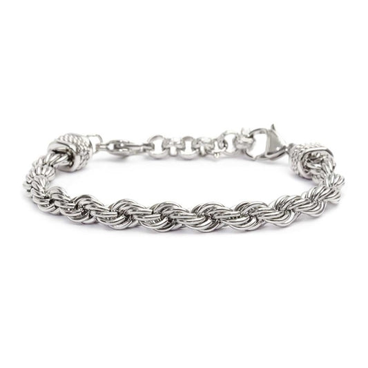 Bracciale Marlù Uomo catena corda 6,8mm