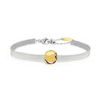 Bracciale Marlù Snake multifilo con bottone martellato