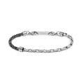 Bracciale Marlù uomo catena squadrata