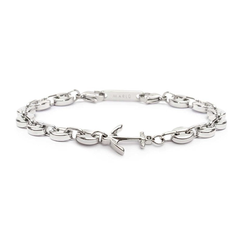 Bracciale Marlù Uomo con ancora catena marine