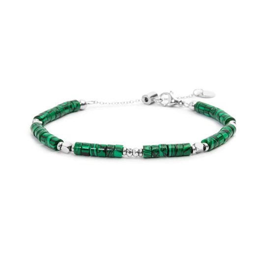 Bracciale Marlù unisex Malachite