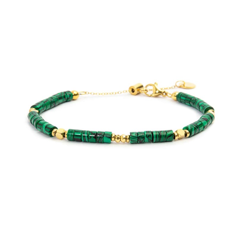 Bracciale Marlù unisex Malachite