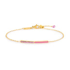Bracciale Marlù donna Zirconi e smalto gold