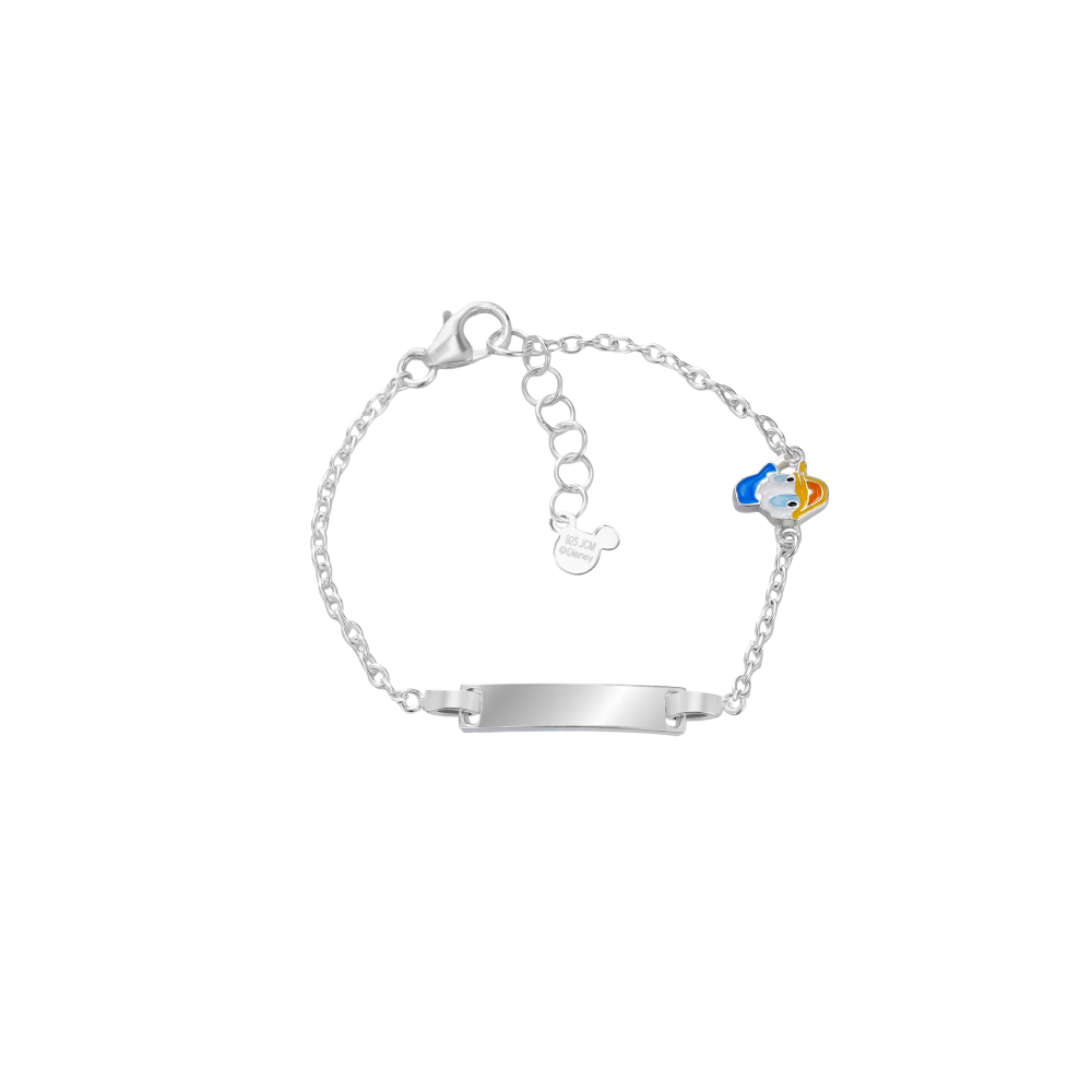 Bracciale bimbo incidibile Disney Paperino