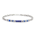 Bracciale Marlù Uomo con elementi in pietra ed elementi in ematite catena marine