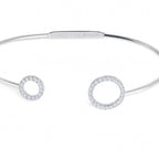 Bracciale rigido Marlù Cerchi con zirconi