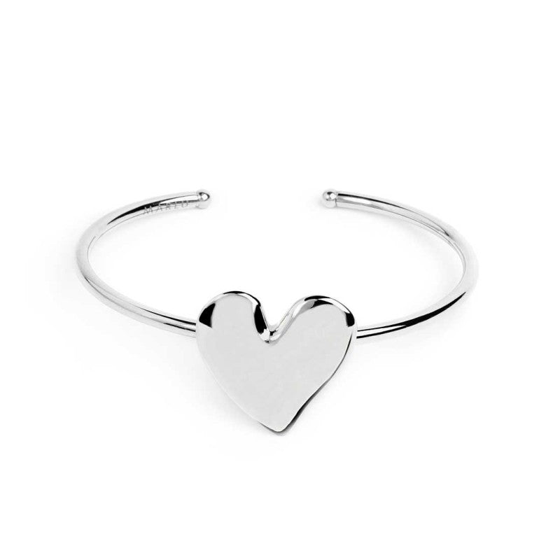 Bracciale rigido Marlù Cuore irregolare