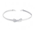 Bracciale rigido Marlù Infinito con zirconi