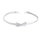 Bracciale rigido Marlù Infinito con zirconi