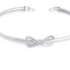 Bracciale rigido Marlù Infinito con zirconi