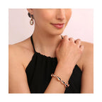 Bracciale Bronzallure con Pepite Alternate Rosè
