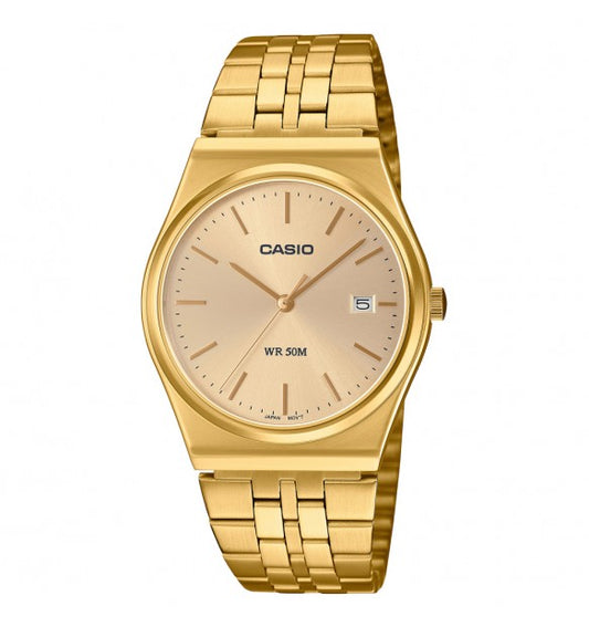 Orologio Casio vintage analogico Gold