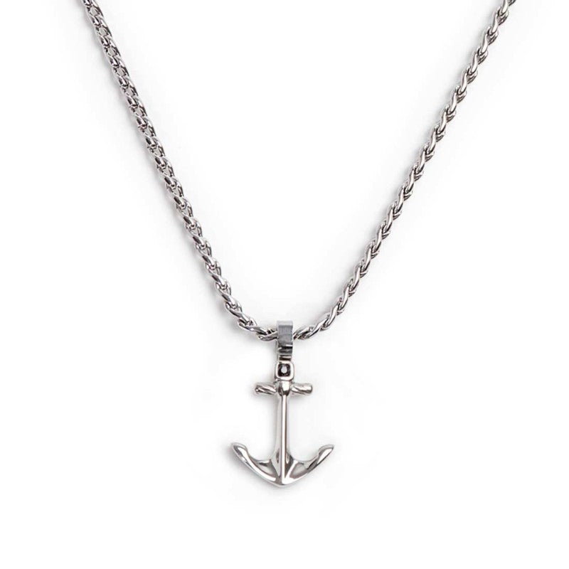 Collana Marlù uomo con ancora pendente