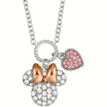 Collana Disney bimba Minnie e cuoricino rosa