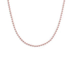 Collana Marlù Donna Catena a sfere Rosè