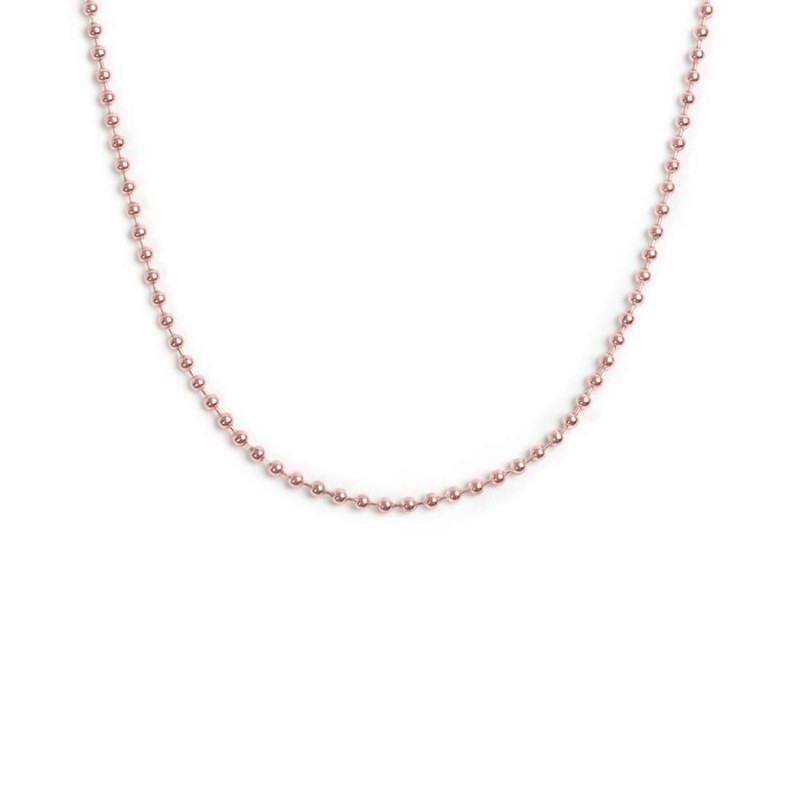 Collana Marlù Donna Catena a sfere Rosè