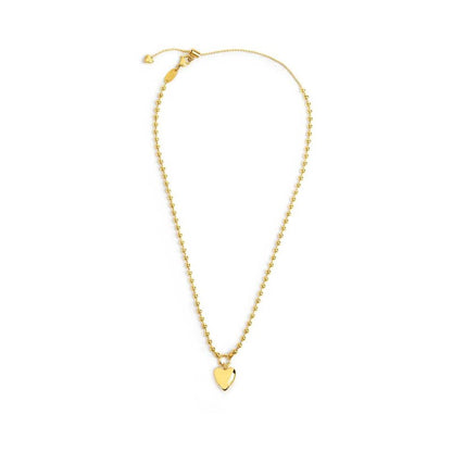 Collana Marlù Sfere e cuore bombato