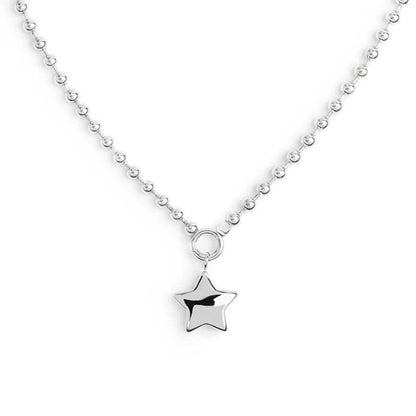 Collana Marlù Sfere con stella bombata