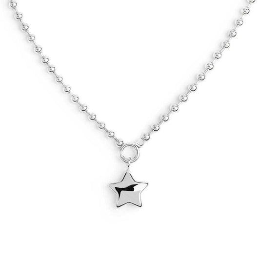 Collana Marlù Sfere con stella bombata