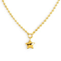Collana Marlù Sfere con stella bombata