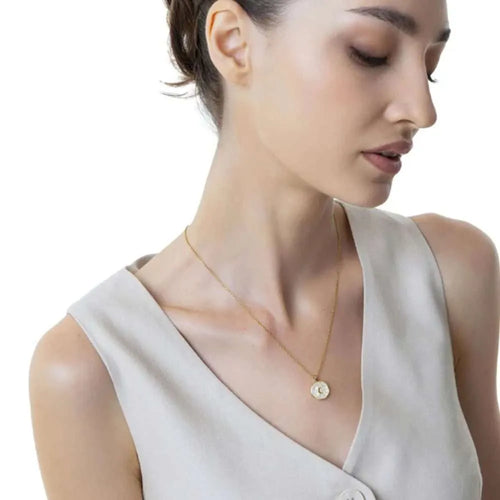 Collana Vestopazzo donna Ciondolo madreperla con luna