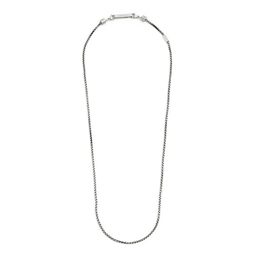 COLLANA MARLÙ UOMO catena box rounded 2mm Brunito