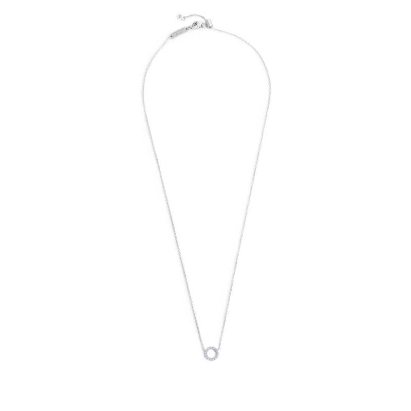 Collana Marlù Cerchio0,8cm con zirconi