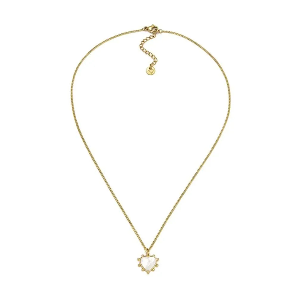 Collana Vestopazzo donna Cuore vintage madreperla