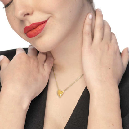 Collana Marlù Cuoricino irregolare