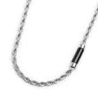 Collana Marlù uomo con elemento in pietra