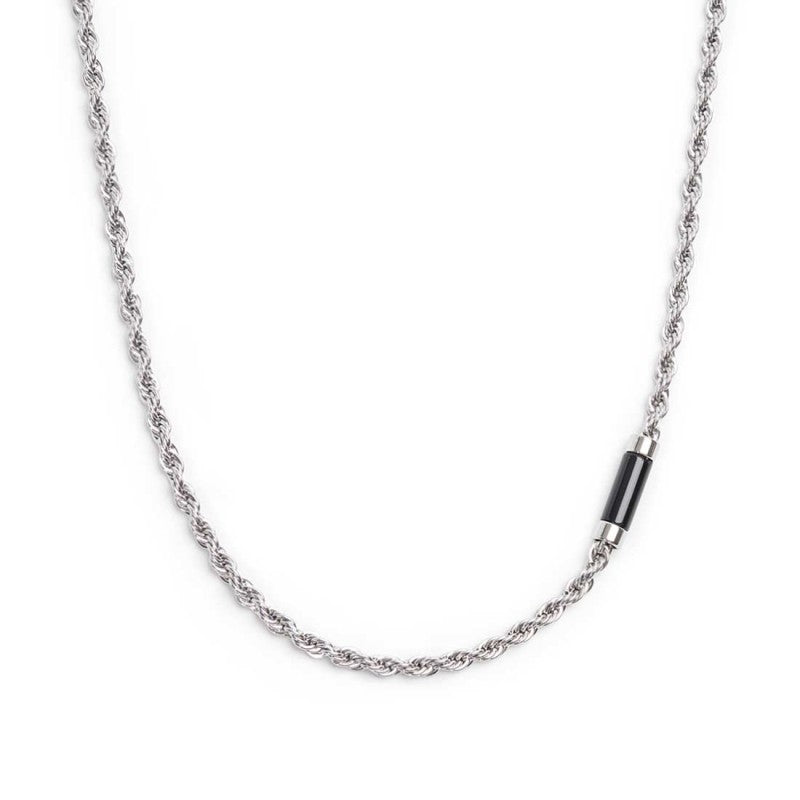 Collana Marlù uomo con elemento in pietra