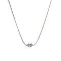 Collana Marlù Nodo con catena foxtail