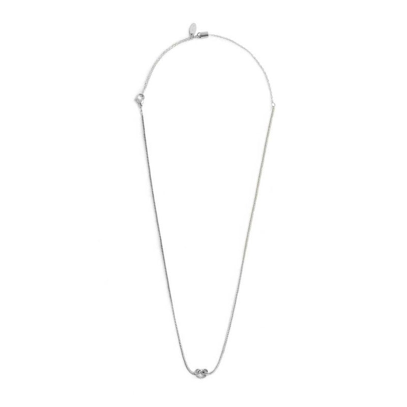 Collana Marlù Nodo con catena foxtail