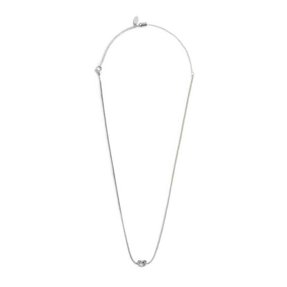 Collana Marlù Nodo con catena foxtail