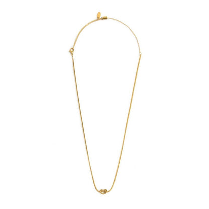 Collana Marlù Nodo con catena foxtail