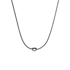 Collana Marlù Nodo con catena snake