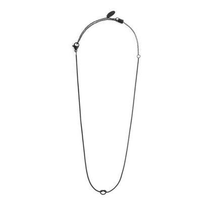 Collana Marlù Nodo con catena snake