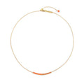 Collana Marlù donna Zirconi e smalto gold