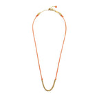 Collana Marlù Cordino con sfere e rondelle gold