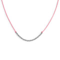 Collana Marlù Cordino con sfere e rondelle