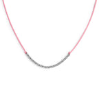 Collana Marlù Cordino con sfere e rondelle