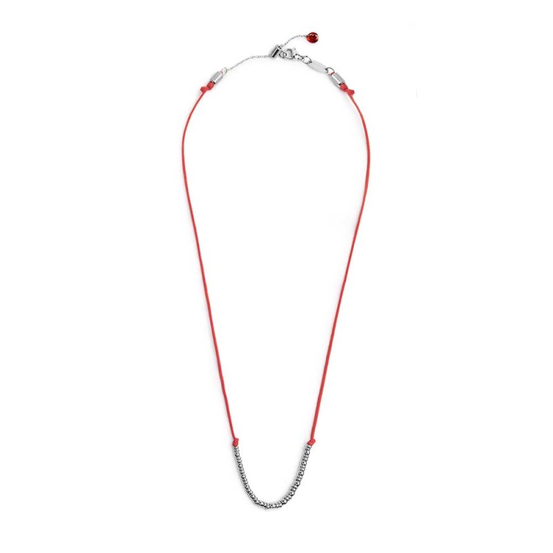 Collana Marlù Cordino con sfere e rondelle