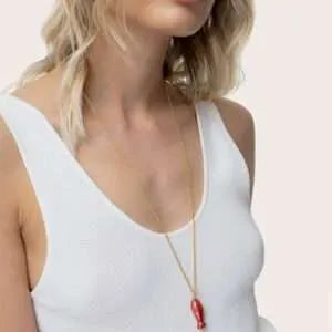 Collana Vestopazzo donna Pesce rosso