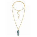 Collana Vestopazzo donna Pesce turchese