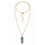 Collana Vestopazzo donna Pesce turchese