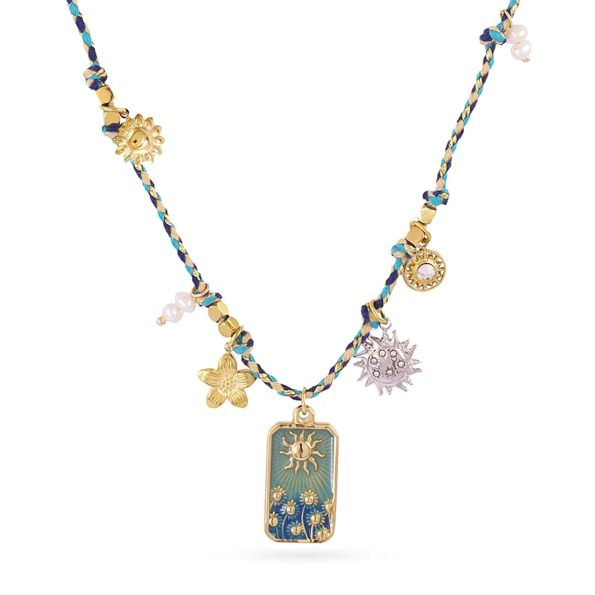 Collana Anartxy donna Amuleto sole