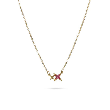 Collana Anartxy donna Doppia stella